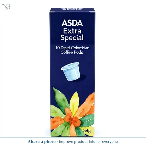 ASDA Extra Special 10 Colombian Decaff Coffee Pods
