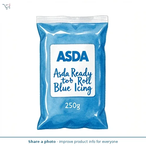 ASDA Asda Ready to Roll Blue Icing 250g