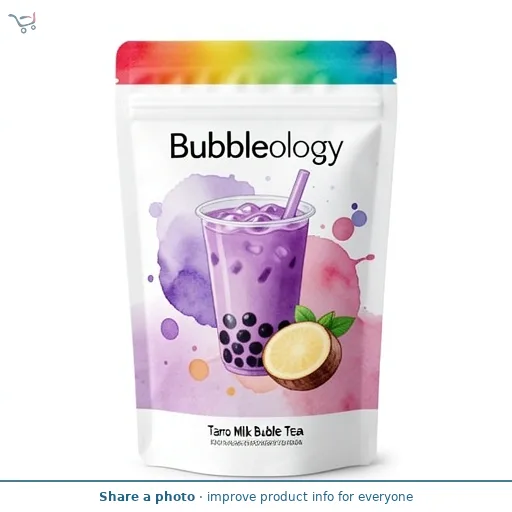 Bubbleology Taro Milk Bubble Tea
