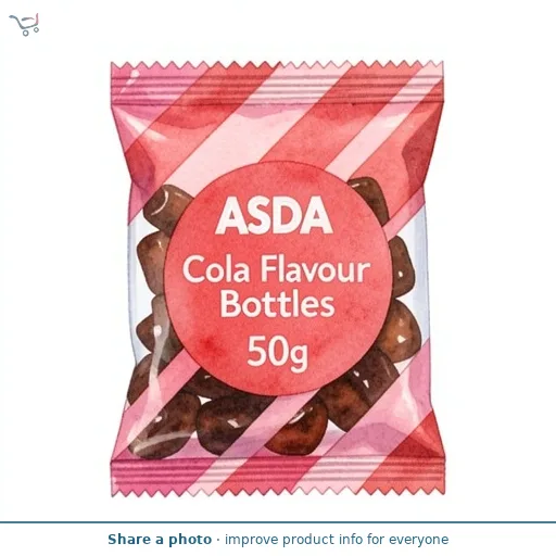 ASDA Cola Flavour Bottles 50g