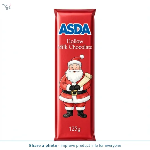 ASDA Hollow Milk Chocolate 125g