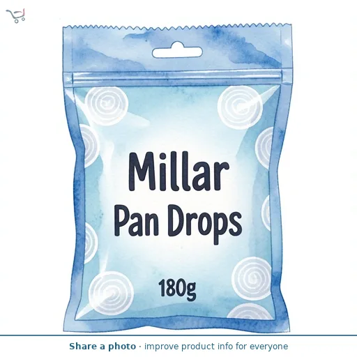 Millar Pan Drops 180g