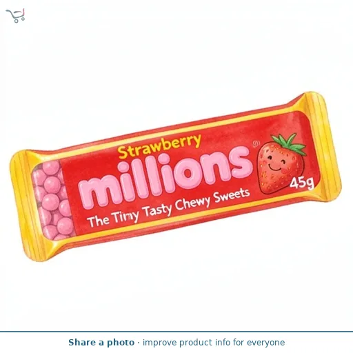 Millions Strawberry 45g