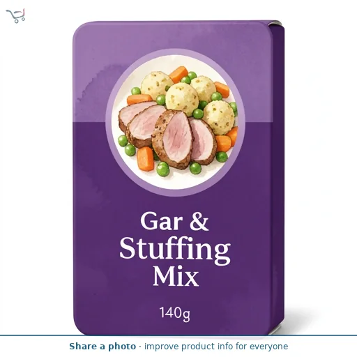 ASDA Garlic & Herb Stuffing Mix 140g