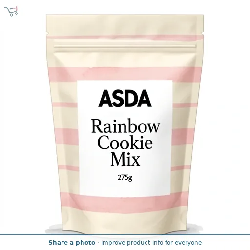 ASDA Rainbow Cookie Mix 275g