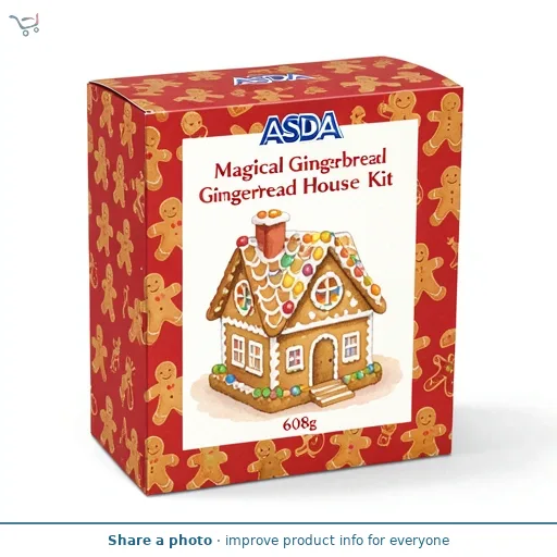 ASDA Magical Gingerbread House Kit 608g