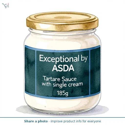 Exceptional by ASDA Exceptional by  Tartare Sauce with single cream 185g