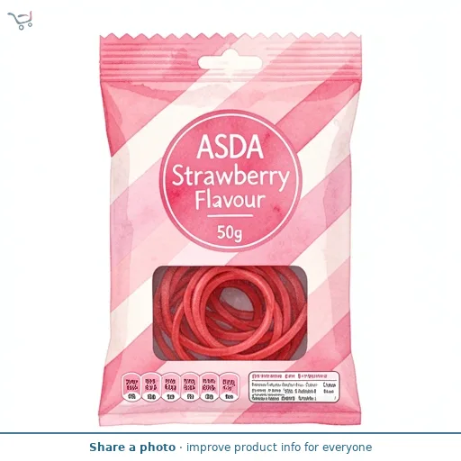 ASDA Strawberry Flavour Laces 50g