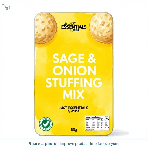 JUST ESSENTIALS by ASDA Just Essentials Sage & Onion Stuffing Mix 85g