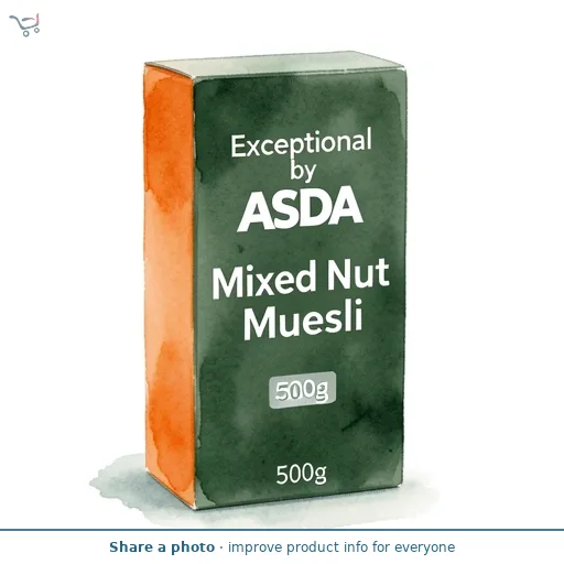 Exceptional by ASDA Exceptional by  Mixed Nut Muesli 500g
