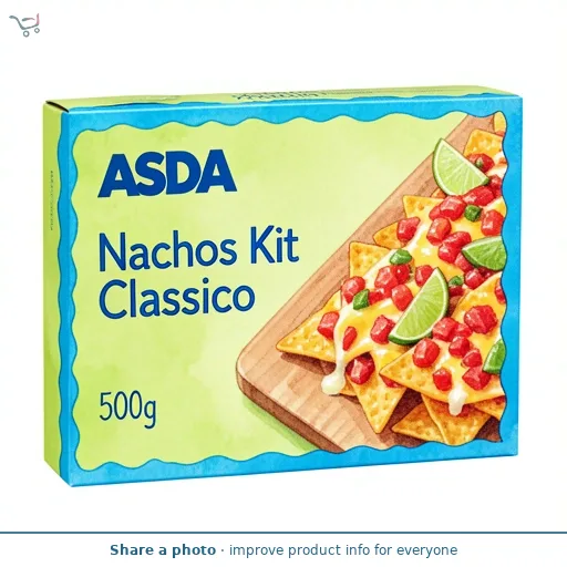 ASDA Nachos Kit Classico 500g