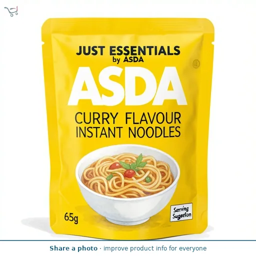 JUST ESSENTIALS by ASDA Just Essentials Curry Flavour Instant Noodles 65g