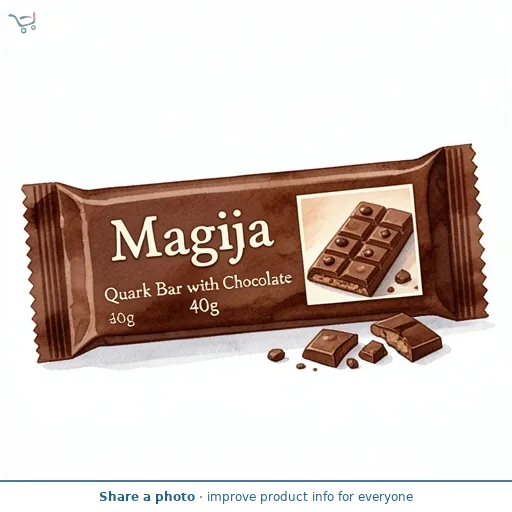 Magija Quark Bar with Chocolate 40g