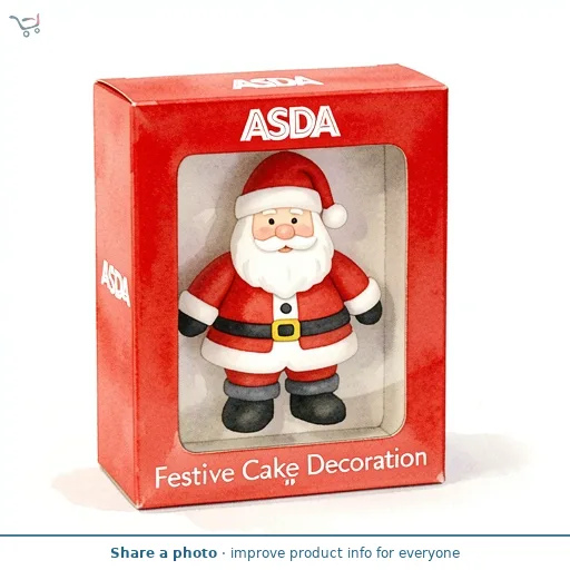 ASDA Festive Cake Decoration