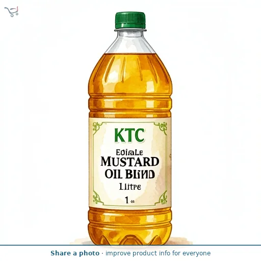 KTC Edible Mustard Oil Blend 1 Litre