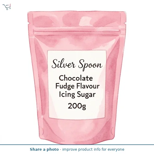 Silver Spoon Chocolate Fudge Flavour Icing Sugar 200g