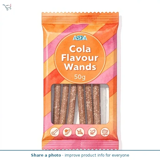 ASDA Cola Flavour Wands 50g