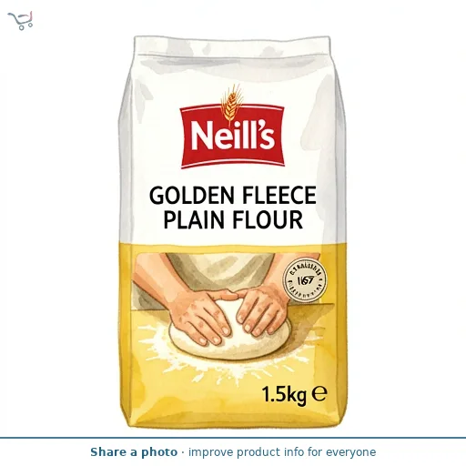Neill's Golden Fleece Plain Flour 1.5kg