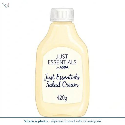 JUST ESSENTIALS by ASDA Just Essentials Salad Cream 420g