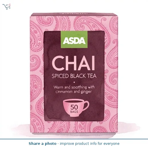 ASDA Chai Spiced Black Tea 50 Bags