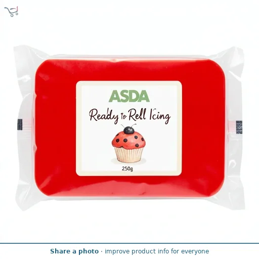 ASDA Asda Ready to Roll Red Icing 250g