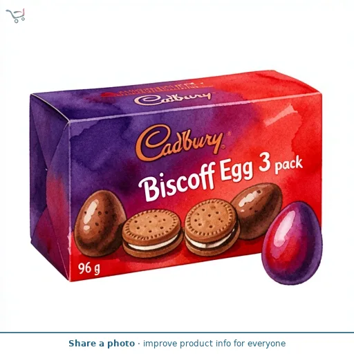 Cadbury Biscoff Egg 3 pack 96 g