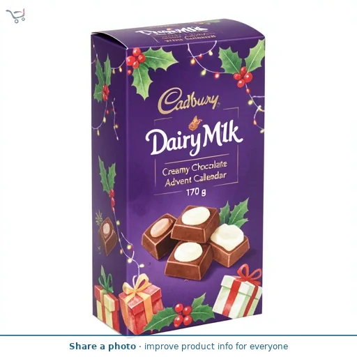 Cadbury Dairy Milk Creamy Chocolate Advent Calendar 170 g