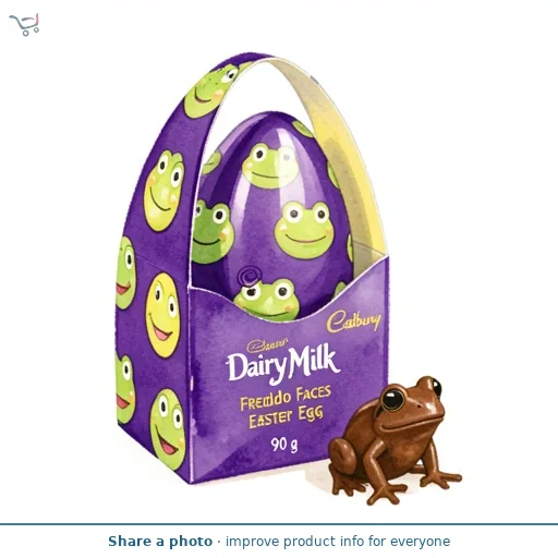 Cadbury Dairy Milk Freddo Faces Chocolate Easter Egg 90 g