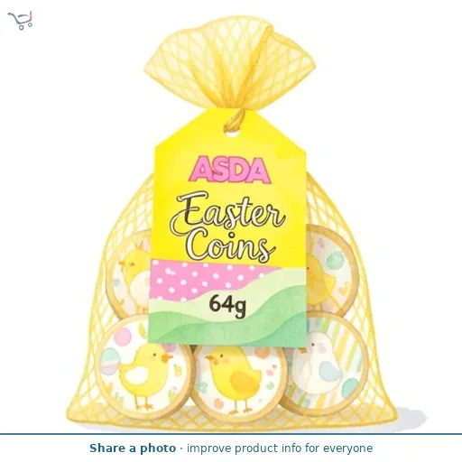 ASDA Easter Coins 64g