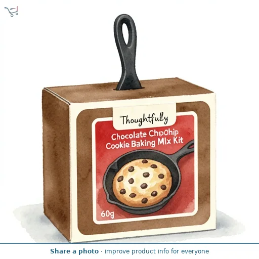 Thoughtfully Chocolate Chip Cookie Baking MIx Kit 60g