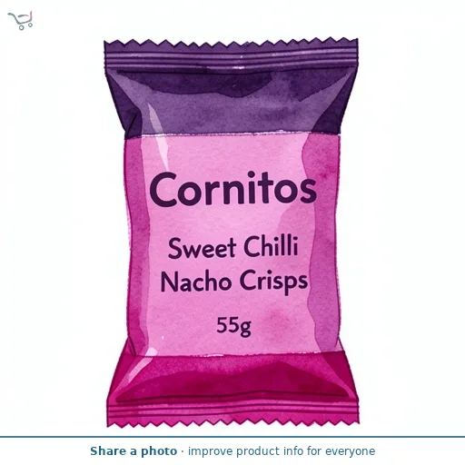 Cornitos Sweet Chilli Nacho Crisps 55g