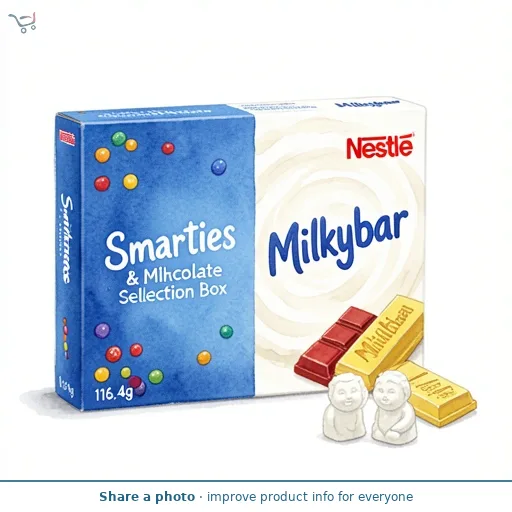 Nestlé Smarties & Milkybar Chocolate Selection Box 116.4g