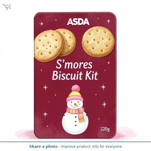ASDA S'mores Biscuit Kit 220g