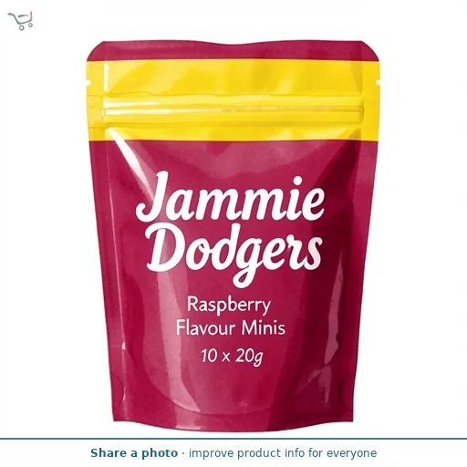 Jammie Dodgers Raspberry Flavour Minis 10 x 20g