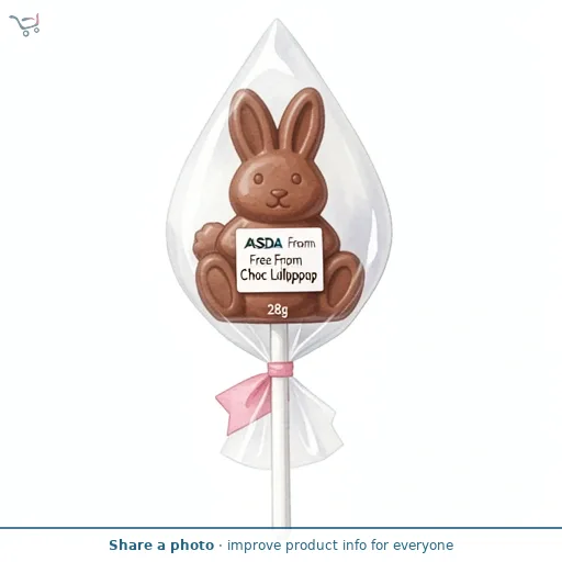 ASDA Free From Free From Choc Lollipop 28g