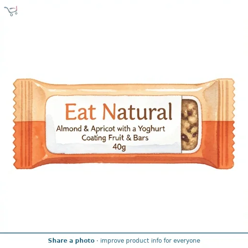 Eat Natural Fruit & Nut With Almond Apricot And Yoghurt