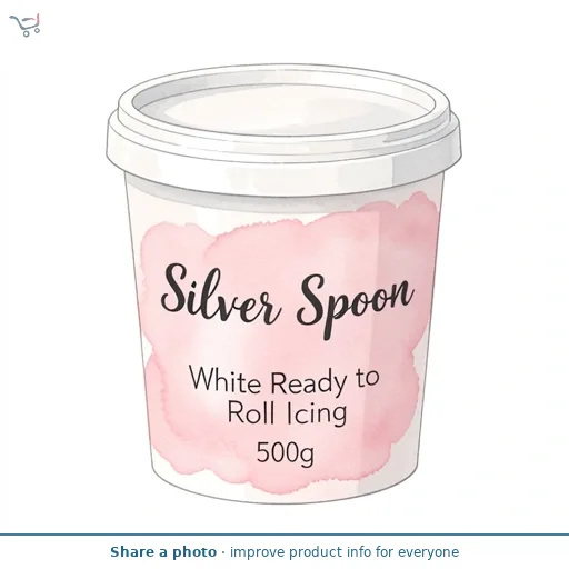 Silver Spoon White Ready to Roll Icing 500g