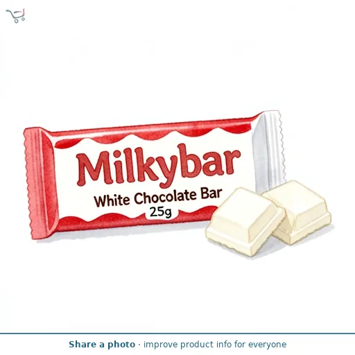 Milkybar White Chocolate Bar 25g