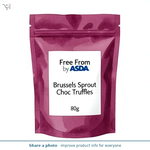 Free From by ASDA Brussels Sprout Choc Truffles 80g