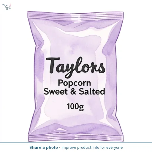 Taylors Popcorn Sweet & Salted 100g