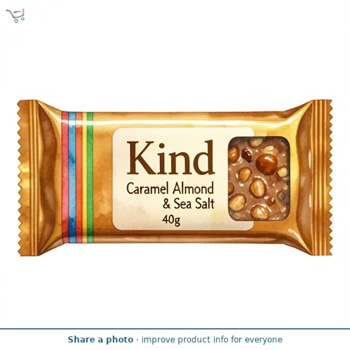 Kind Caramel Almond & Sea Salt 40g