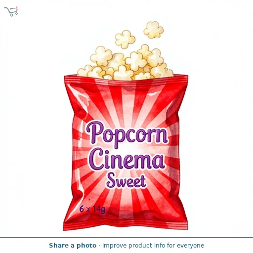 Tayto Popcorn Cinema Sweet 6 x 14g
