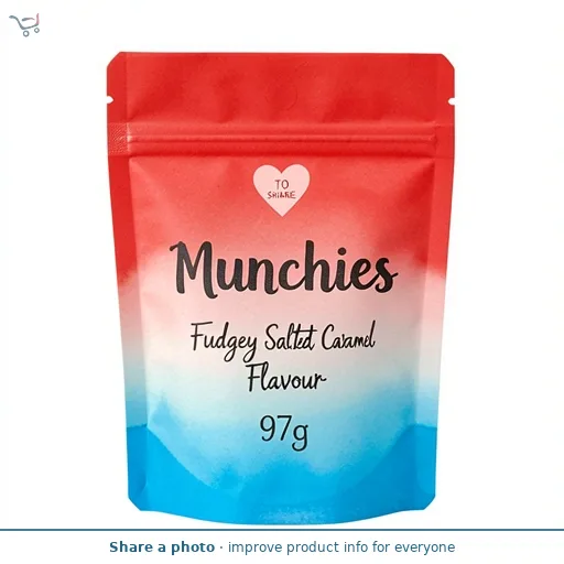 Munchies Fudgey Salted Caramel Flavour 97g