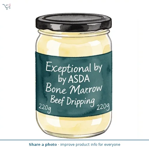 Exceptional by ASDA Bone Marrow Beef Dripping 220g
