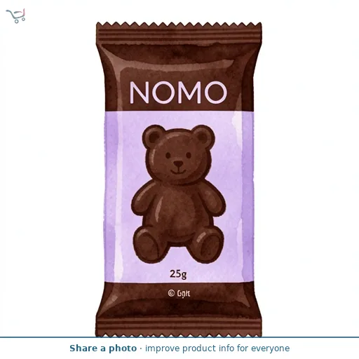 Nomo Free From Easter Bunny Cookie Dough Chocolate 25g