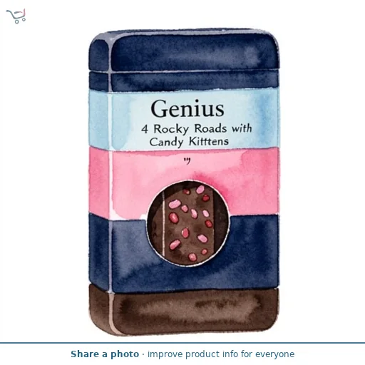 Genius 4 Rocky Roads with Candy Kittens