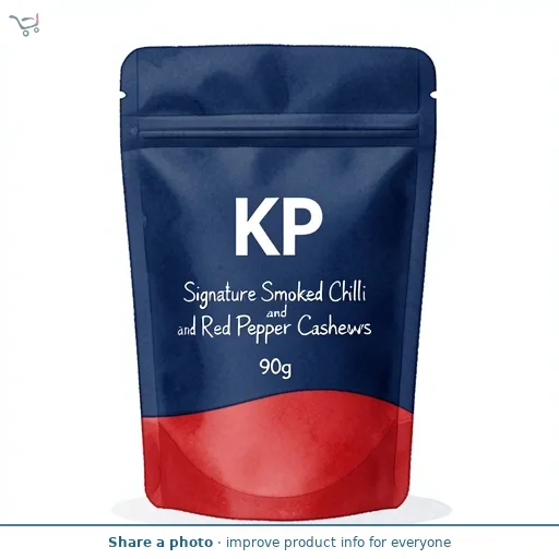 KP Signature Smoked Chilli and Red Pepper Cashews 90g