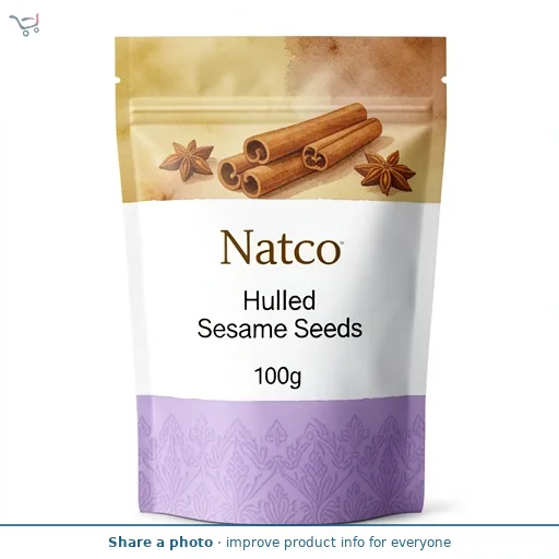 Natco Hulled Sesame Seeds 100g