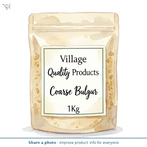 Village Quality Products Coarse Bulgur 1Kg