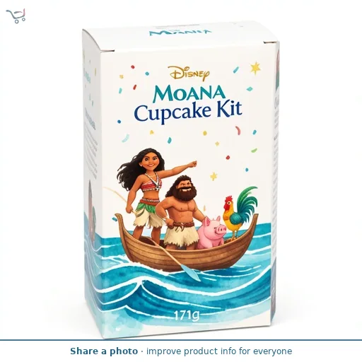 Disney Moana Cupcake Kit 171g